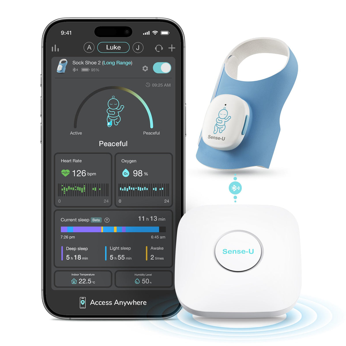 Smart Sock Shoe O2 (Long Range)
